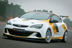 Opel Astra OPC Cup Rennwagen Rundstrecke Rennstrecke VLN 24 Stunden Rennen Motorsport Front Seite Ansicht