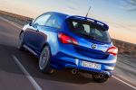 Opel Corsa OPC 2015 1.6 Turbo ECOTEC Performance Paket Hot Hatch Rennsemmel FDS Sportfahrwerk IntelliLink Smartphone App Heck Seite