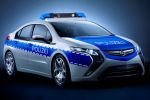 Opel Ampera Polizei Elektro Auto EV Electric Vehicle E-REV Front Seite Ansicht