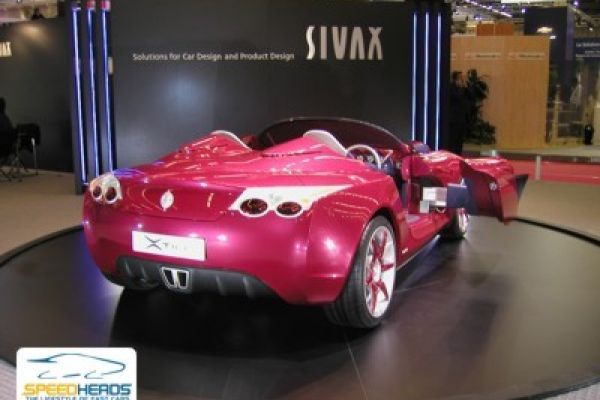 Paris 2004: Sivax Xtile - Ein sportlicher Traumwagen aus Japan - Speed Heads
