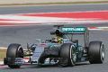 Pascal Wehrlein spulte im Mercedes W06 mehr als zwei Renndistanzen ab
