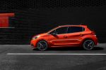 Peugeot 208 Facelift 2015 Orange Power Allure Kleinwagen 1.6 BlueHDI Diesel 1.2 PureTech Dreizylinder Benziner Conect Apps MirrorScreen Carplay Smartphone Seite