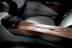 Peugeot Exalt Concept Sportlimousine HYbrid4-Plug-In-Hybrid 1.6 THP Turbo Elektromotor Pure Blue Luftreinigung Shark Skin Stoff Interieur Innenraum Fond