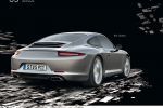 Porsche Kalender 2012 Unlimited Fascination 911 991 Carrera Heck Ansicht