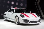 Porsche 911 R Racing 991 Sechszylinder Boxermotor Saugmotor Sauger Carbon Leichtbauweise Hinterachslenkung Hinterachs-Quersperre PCCB PSM Sondermodell Front Seite