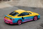 OK Chiptuning Porsche 911 996 Turbo Manta Spiegeleier K24 3.6 Sechszylinder Boxermotor Heck Seite