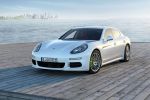 Porsche Panamera S E-Hybrid 3.0 V6 Elektromotor Plug-in-Hybrid Gran Turismo 4.8 V8 Smartphone App AC Ladegerät Car Connect Lithium Ionen Batterie Front Seite Ansicht
