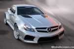 Misha Designs Mercedes-Benz SL Klasse Widebody Bodykit Look SL 65 AMG Black Series Front Ansicht