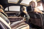 Prior Design Mercedes-Benz S-Klasse PD800S Luxus Limousine V6 V8 V12 AMG Biturbo W222 Bodykit Carbon Aerodynamikkit Lounge Krokodilleder Nappaleder Alcantara Humidor Flatscreen Interieur Innenraum Fond Rücksitze