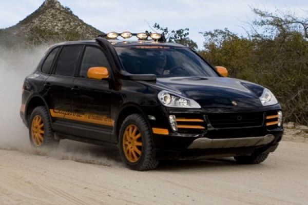 Porsche cayenne rally