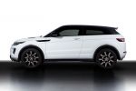 Land Rover Range Rover Evoque Black Design Paket Dynamic Santorini Black Seite Ansicht