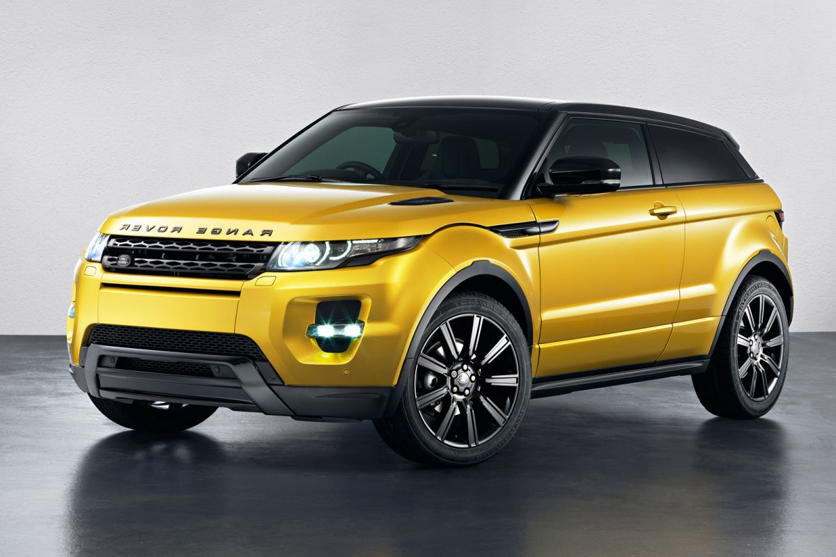 Range Rover Evoque Yellow Edition Knallgelbe Exklusivität Speed Heads