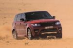 Land Rover Range Rover Sport 5.0 V8 SUV Rekord Rub al-Chali Sandwüste Arabien Offroad Moi Torrallardona Wadi ad-Dawasir Front