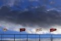 Regen droht: Ein paar dunkle Wolken zogen schon heute in Melbourne auf