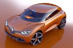 Renault Captur Concept Crossover Coupe Roadster SUV 1.6 dCi Diesel Biturbo Twinturbo EDC Doppelkupplungsgetriebe Downsizing Visio Augmented Reality Front Seite Ansicht