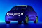 Renault Twinz Concept City Car LED Twingo Touchscreen Front Seite