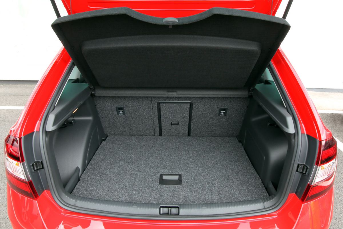 Skoda Rapid Spaceback Kofferraum
