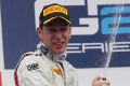 Robin Frijns holte sich im Hauptrennen von Barcelona seinen ersten GP2-Sieg