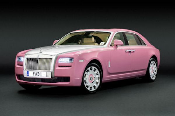Rolls Royce Ghost Fab1 Pink Fur 1 Million Britische Pfund