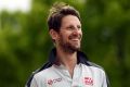 Romain Grosjean kann nach seiner Entgleisung wieder lächeln