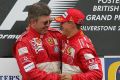 Ross Brawn und Michael Schumacher in Siegerpose: So kannte man sie jahrelang