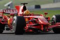 Rossi mit dem Ferrari in Mugello.