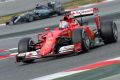 Rote Wunschvorstellung: Vettel liegt in Barcelona vor Mercedes