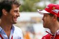 Scheinen sich wieder zu verstehen: Mark Webber und Sebastian Vettel