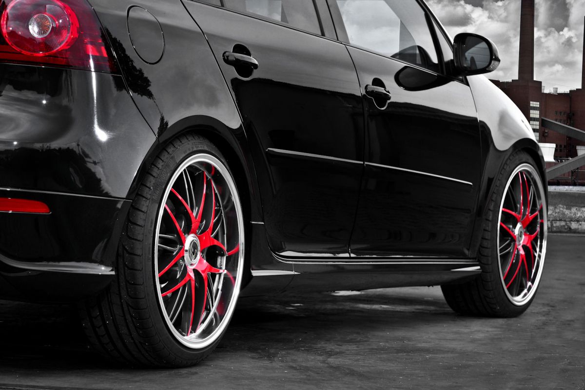 Elegantes Golf 5 Gti Felgen Bildnull