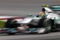 Schnell, aber offenbar durstig: Der Mercedes W04