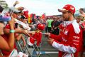 Sebastian Vettel genoss sein Heimspiel in Hockenheim in vollen Zügen