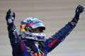 Sebastian Vettel jublelt und jubelt und jubelt: Fünfter Sieg in Serie in Suzuka