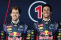 Sebastian Vettel musste sich Daniel Ricciardo mehrfach geschlagen geben