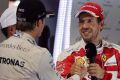 Sebastian Vettel nahm im Duell mit Landsmann Rosberg nicht das letzte Risiko