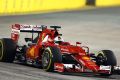 Sebastian Vettel sicherte sich die erste Pole-Position im Ferrari