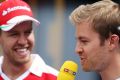 Sebastian Vettel und Nico Rosberg: 2017 Teamkollegen bei Ferrari?
