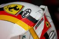Sebastian Vettels Helm im 2015er Look bleibt in Monaco im Regal liegen