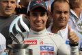 Sergio Perez fuhr in Monza zum dritten Mal in dieser Saison aufs Podium