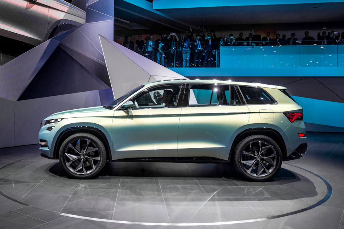 Skoda Vision S Kodiaq Vollgepackt mit Zukunftstechnologien Speed Heads