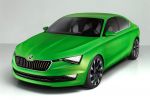 Skoda VisionC Designsprache Zukunft fünftüriges viertüriges Coupe 1.4 Turbo Benzin Erdgas Front