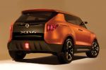 SsangYong Concept XIV-1 Kleinwagen CUV Crossover Utility Vehicle Kompakt SUV eXiting user Interface Vehicle Heck Seite Ansicht