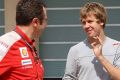 Stefano Domenicali rollt Sebastian Vettel angeblich den roten Teppich aus