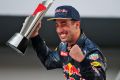 Strahlender Sieger: Lange hat Daniel Ricciardo auf diesen Moment gewartet