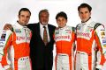 Sutil und Liuzzi bleiben ein Team.