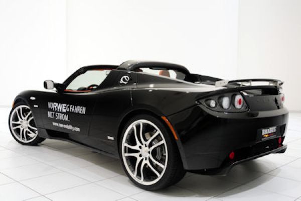 Brabus Tesla Roadster Sport Green Package: Schnellladestation für
