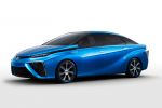 Toyota FCV Concept Brennstoffzellen Elektrofahrzeug Elektroauto Wasserstoff Strom Elektromotor Front Seite