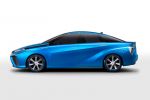 Toyota FCV Concept Brennstoffzellen Elektrofahrzeug Elektroauto Wasserstoff Strom Elektromotor Seite
