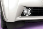 Toyota iQ Zubehör 1.0 1.33 Dual VVT-i Kleinstwagen Chrom Nebelscheinwerfer Umrandung