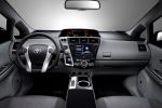 Toyota Prius+ Plus Kompakt Van Familie Hybrid Synergy Drive 1.8 Benziner Elektromotor Toyota Touch Go Plus Pro Interieur Innenraum Cockpit