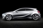 Mercedes-Benz Concept A-Class A-Klasse 2.0 Vierzylinder BlueEfficiency M270 Collision Prevention Assist Smartphone Comand Online Seite Ansicht
